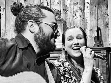 Duo musical avec Fred Pauze et Marie-Ève Laure
