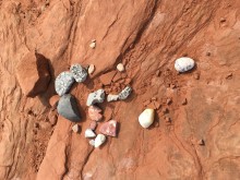 Excursion et histoire géologique des Îles de la Madeleine, une histoire de 360 millions d'années !