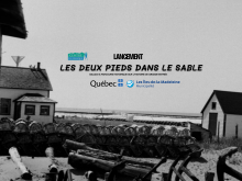 Lancement projet Les deux pieds dans le sable