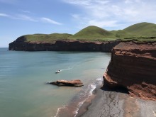 Journée de yoga et lunch sur l'île d'Entrée