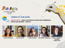 Cercle d'autrices autour des expériences d'écriture ancrées