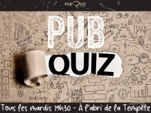 Mardis pub quiz à la microbrasserie!