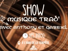 Soirée musique traditionnelle À l'Abri de la tempête