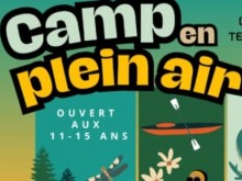 Camp plein air "Découvrir son territoire, une île à la fois ! -Bloc 2 (11-15 ans)