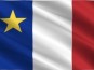 Fabrication des drapeaux acadiens