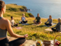 Journée de yoga et lunch sur l'île d'Entrée