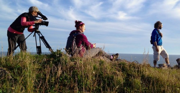 Tournage aux Îles de la Madeleine