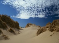 Sand dunes at Pointe-aux-Loups