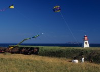 Cerfs-volants, Cap Alright, Havre-aux-Maisons, Îles de la Madeleine