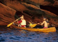 Canot aux Îles de la Madeleine