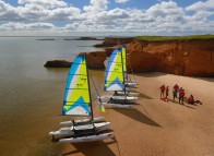 Voile aux Îles de la Madeleine