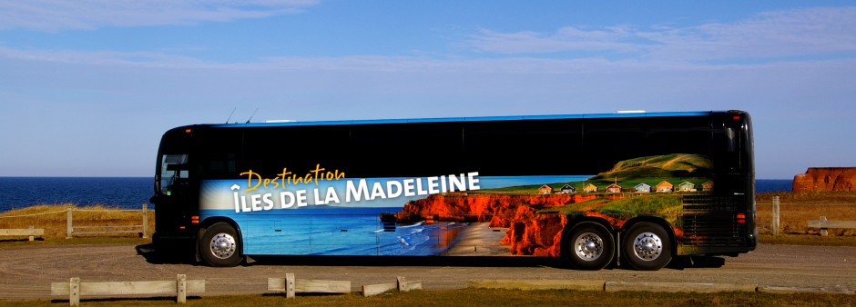 Location d'autobus aux Îles de la Madeleine