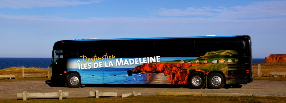 Location d'autobus aux Îles de la Madeleine