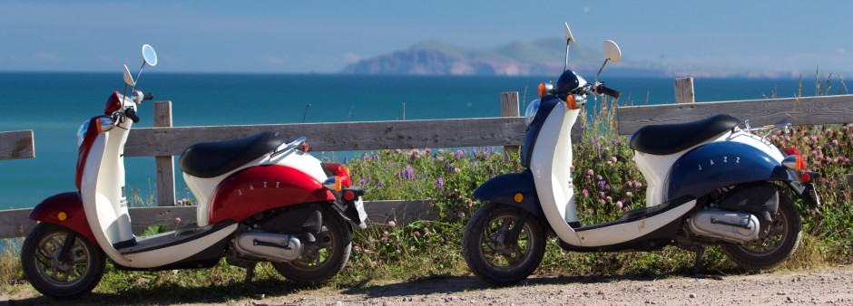 Location de motos et scooters aux Îles de la Madeleine