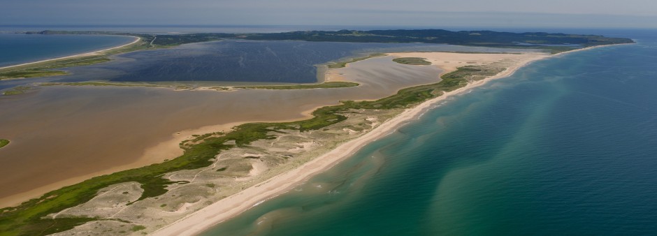 Dune de l'ouest aux Îles de la Madeleine