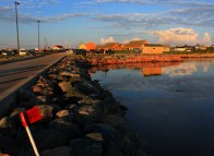 Îles de la Madeleine, côte, Étang-du-Nord, eau 