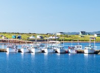 Fishing boats in L'Étang-du-Nord