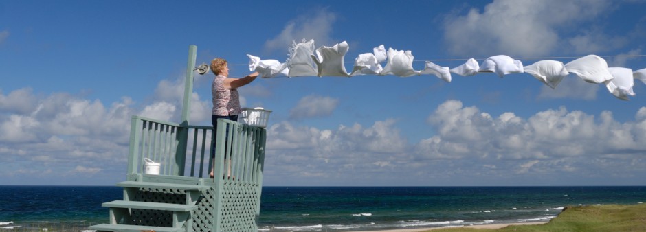 The Clothesline, the Barometer of the Landscape