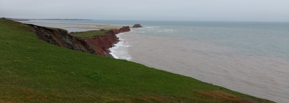 Îles de la Madeleine, Bouleau Island, Red Cliffs