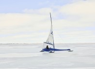 chars à glace - Îles de la Madeleine