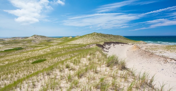 Îles de la Madeleine, plage, dune de sable 