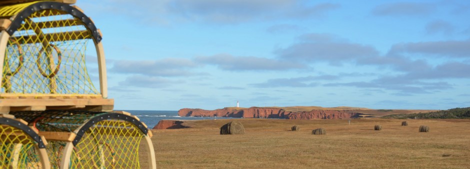 Lobster Traps in the Îles de la Madeleine