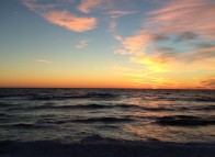 Sunset in the Îles de la Madeleine