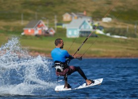 Kitesurf aux Îles de la Madeleine