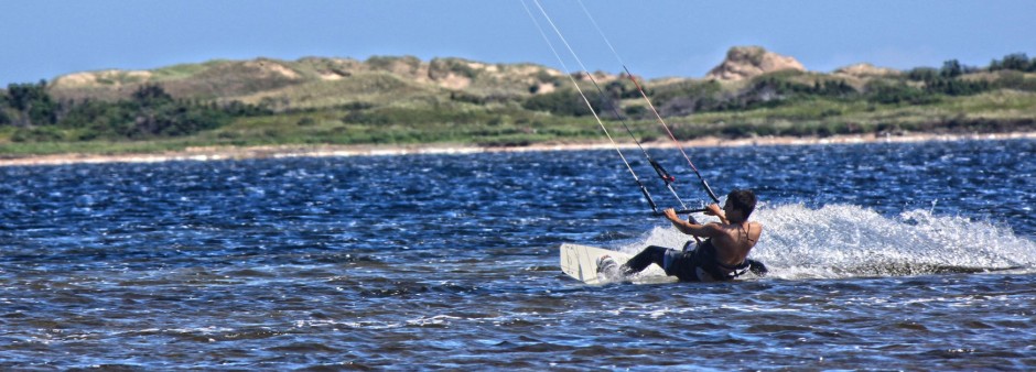 Kitesurf aux Îles de la Madeleine