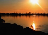 Sunset in the Îles de la Madeleine