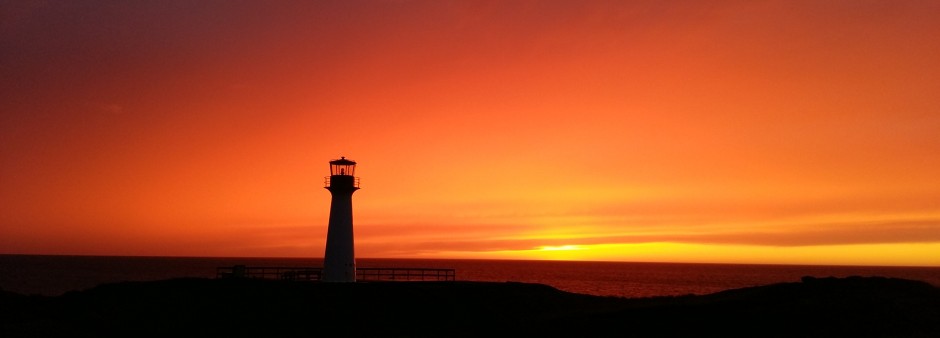 Coucher de soleil aux Îles de la Madeleine