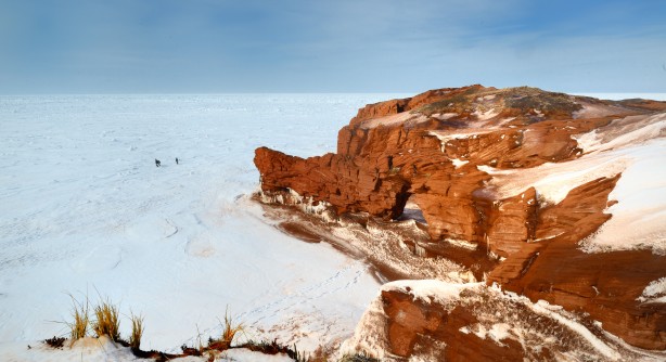 Les Îles de la Madeleine en hiver