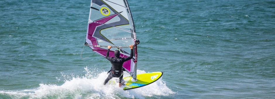 Planche à voile aux Îles de la Madeleine