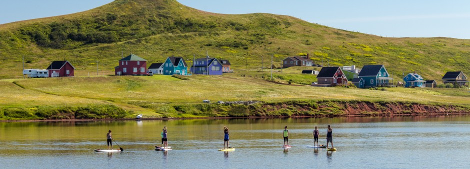 SUP aux Îles de la Madeleine