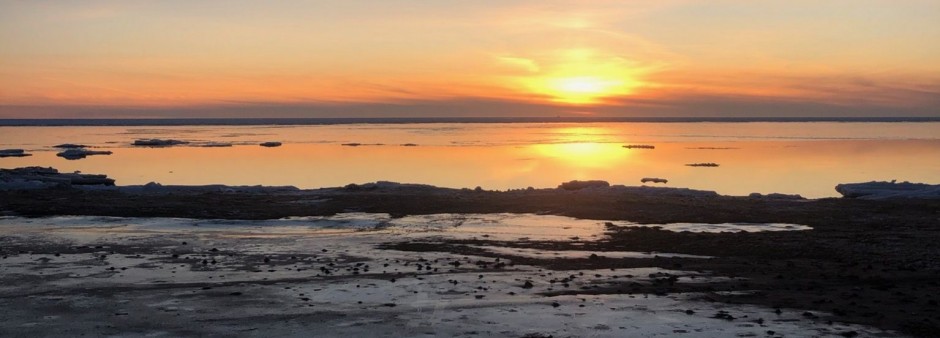 Coucher de soleil aux Îles de la Madeleine