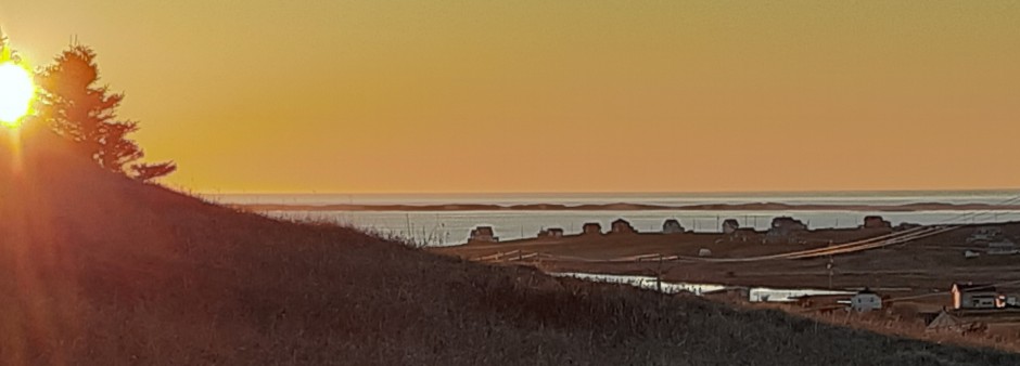 Coucher de soleil aux Îles de la Madeleine