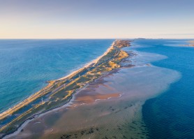 La route 199 aux Îles de la Madeleine