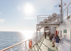 Le traversier vers les Îles de la Madeleine