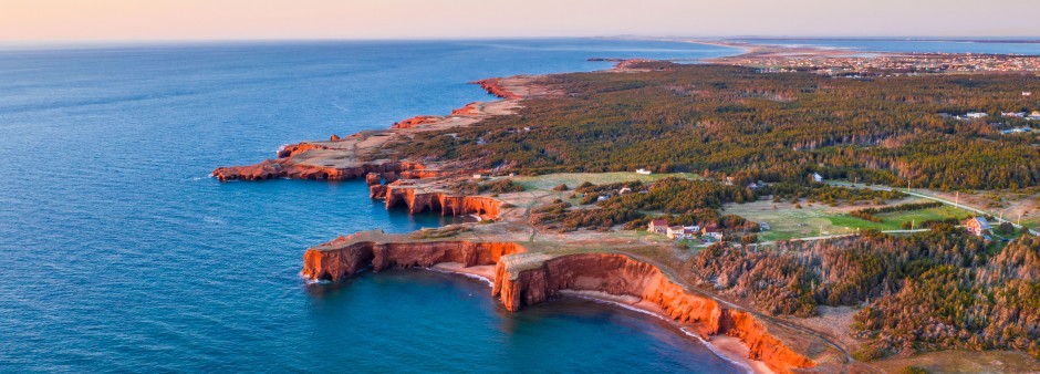 Îles de la Madeleine Falaises 