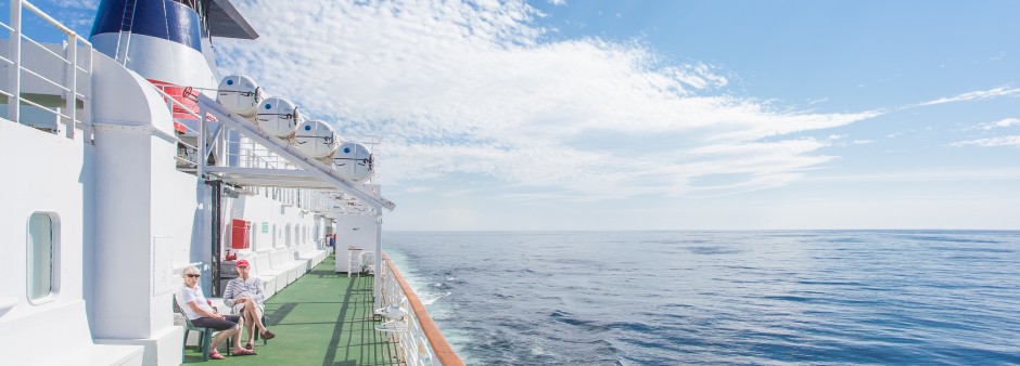 Le traversier vers les Îles de la Madeleine