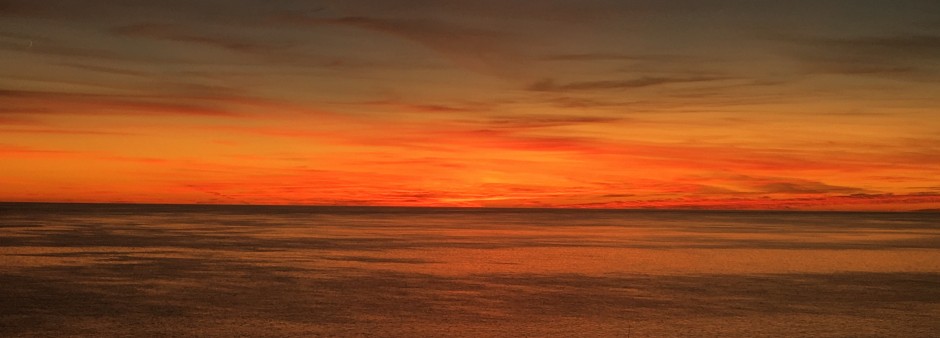 Coucher de soleil aux Îles de la Madeleine