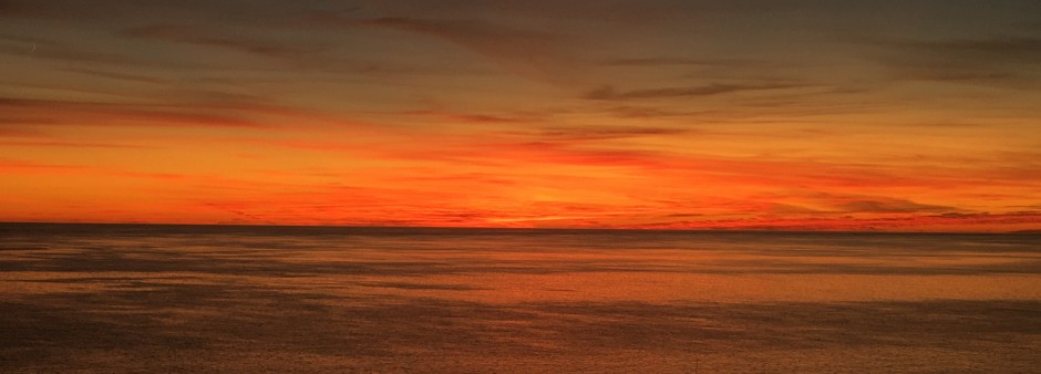 Sunset in the Îles de la Madeleine