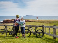 Biking at Cap Alright, Havre-aux-Maisons