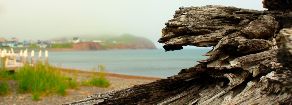 Foggy weather on La Grave historical site