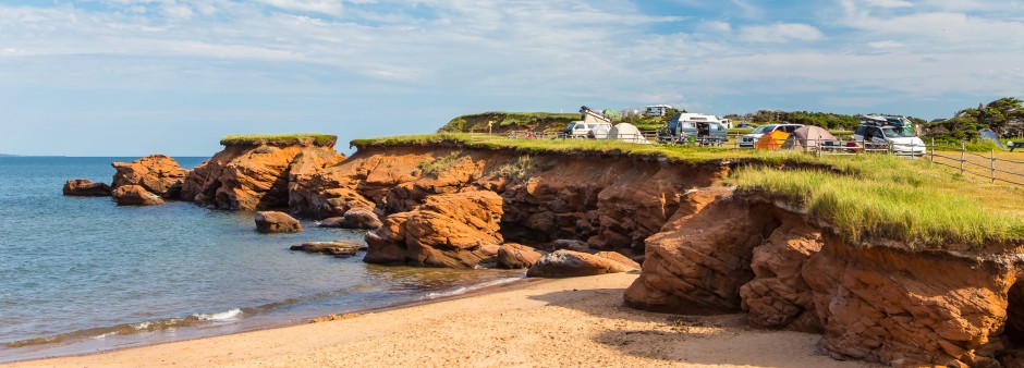 Photo credit: Mathieu Dupuis Vanlife and RV camping in the Magdalen Islands